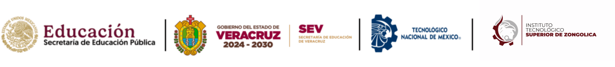 Logos Institucionales - SEP, Gobierno de Veracruz, TecNM, ITSZ